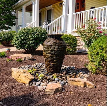 Aquascape Large Stacked Slate Urn