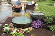 Aquascape Spillway Bowl 32" and Basin 40" Fountain Kit Patina