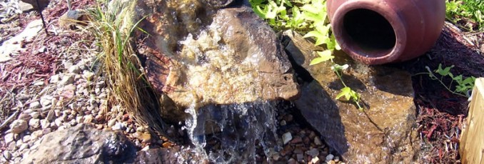 Disappearing Water Feature