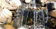 pond waterfall