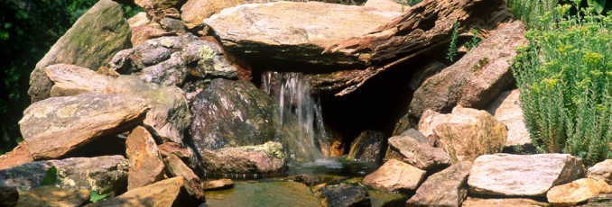 Pond Waterfall